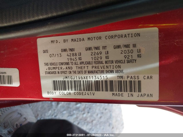 Mazda Mazda6 I Touring 2014 JM1GJ1V6XE1134515 Image 10