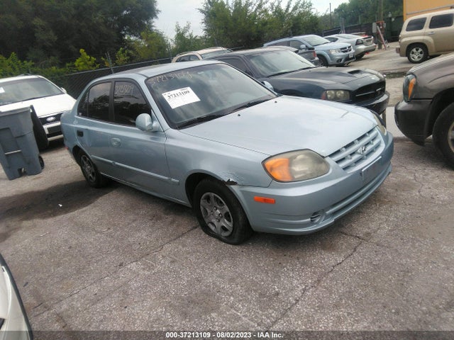 2005 HYUNDAI ACCENT GLS VIN: KMHCG45C55U612967
