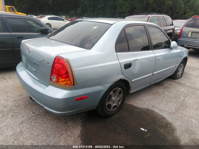 2005 HYUNDAI ACCENT GLS VIN: KMHCG45C55U612967