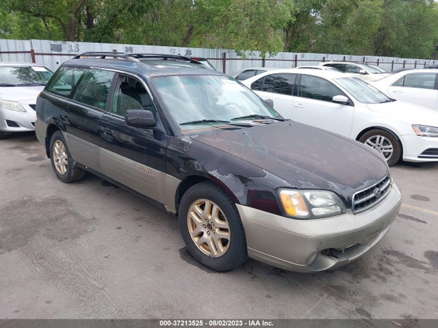 2001 SUBARU LEGACY WAGON OUTBACK LTD VIN: 4S3BH686817604062