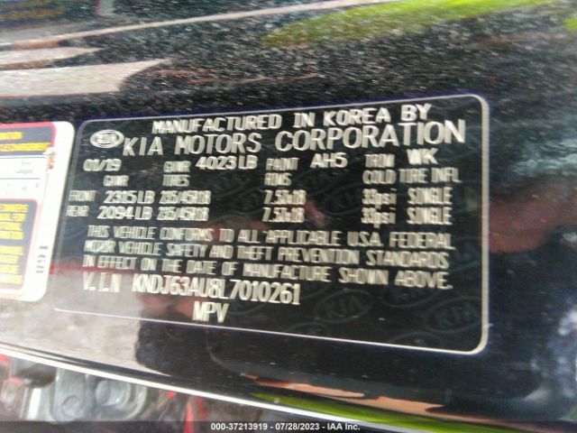 KNDJ63AU8L7010261 KIA Soul Gt-line