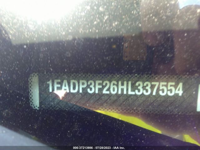 1FADP3F26HL337554 Ford FOCUS SE