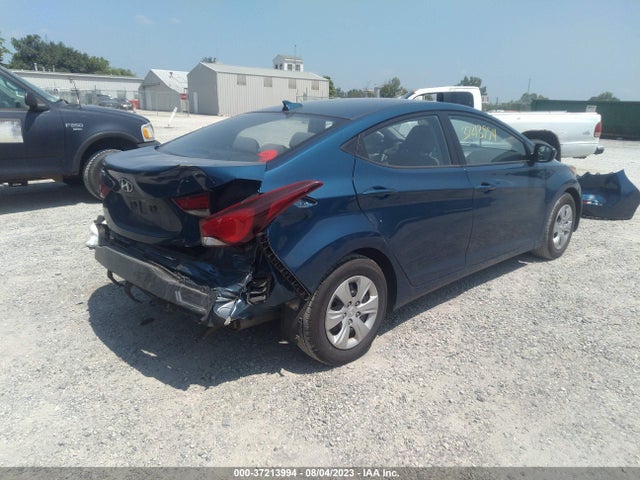 2016 HYUNDAI ELANTRA SE VIN: KMHDH4AE2GU618026