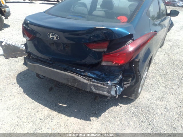 2016 HYUNDAI ELANTRA SE VIN: KMHDH4AE2GU618026