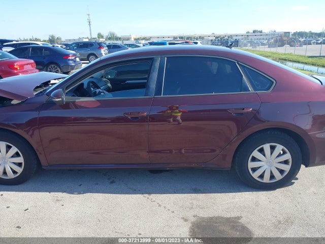 2012 VOLKSWAGEN PASSAT S VIN: 1VWAH7A30CC025009