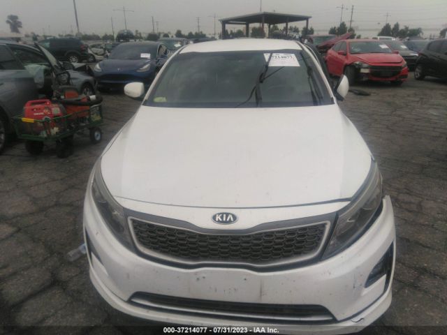 KNAGN4ADXG5099302 KIA Optima Hybrid Ex