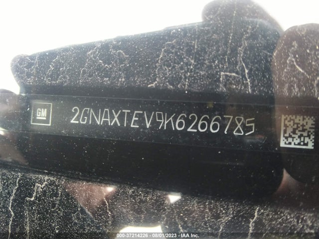 Chevrolet EQUINOX LT 2019 2GNAXTEV9K6266785 Image 9