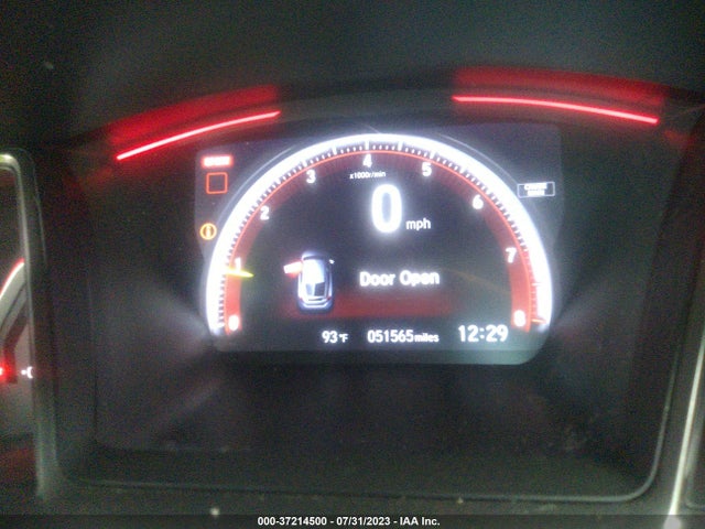 2019 HONDA CIVIC TYPE-R TOURING VIN: SHHFK8G73KU203344