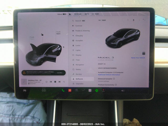 Tesla Model 3 Range Battery 2018 5YJ3E1EA6JF008659 Image 18