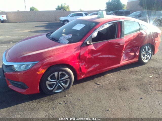 Honda Civic Sedan Lx 2018 2HGFC2F5XJH552877 Image 2