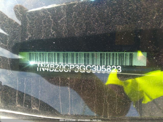 1N4BZ0CP3GC305823 Nissan LEAF SV