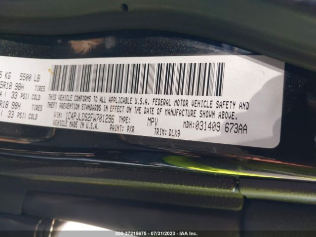 1C4PJLDS2FW701296 Jeep Cherokee Limited