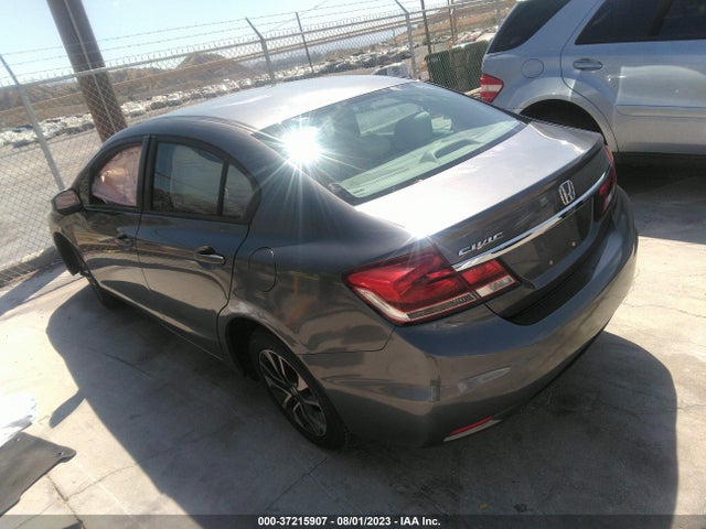 2013 HONDA CIVIC SDN EX VIN: 19XFB2F85DE237559