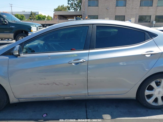2012 HYUNDAI ELANTRA LIMITED PZEV VIN: KMHDH4AE4CU494240