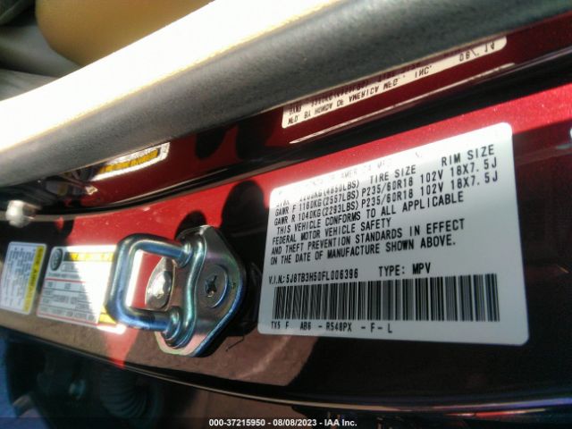 5J8TB3H50FL006396 Acura RDX