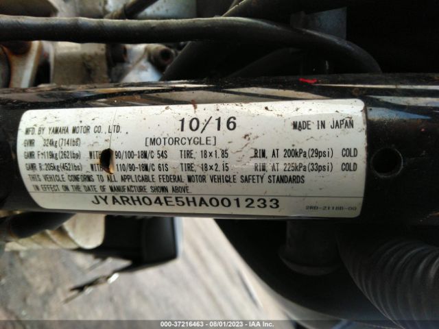 2017 YAMAHA SR400 JYARH04E5HA001233 Photo 9