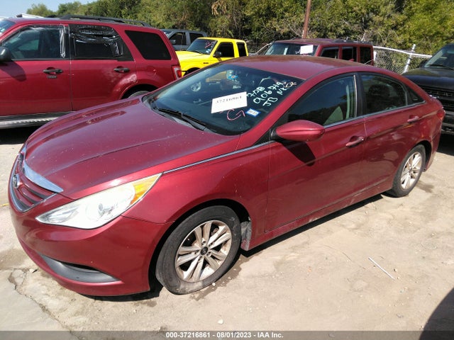2014 HYUNDAI SONATA GLS VIN: 5NPEB4AC6EH906714