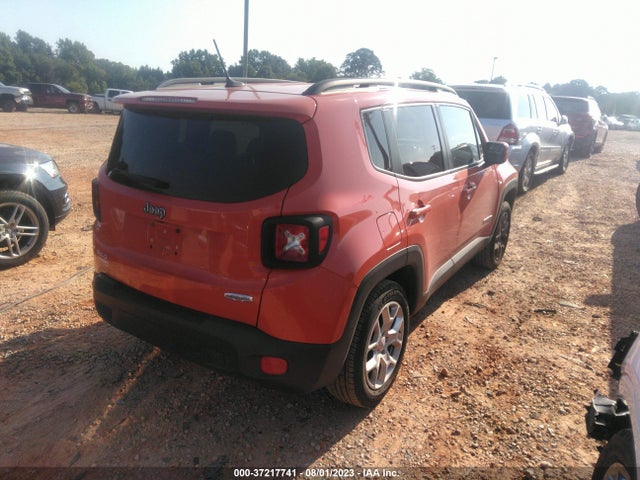 2016 JEEP RENEGADE LATITUDE VIN: ZACCJBBT3GPC49667
