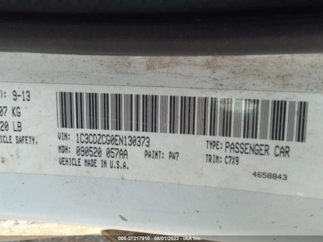 1C3CDZCG0EN130373 Dodge Avenger Sxt