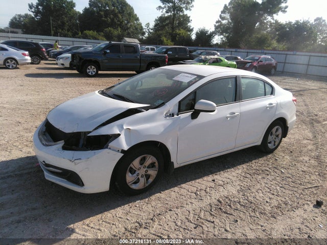 Honda Civic Sedan Lx 2014 19XFB2F55EE017460 Image 2