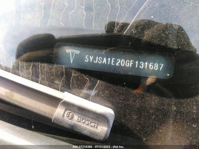 5YJSA1E20GF131687 Tesla Model S 90d/70d/75d/60d/85d