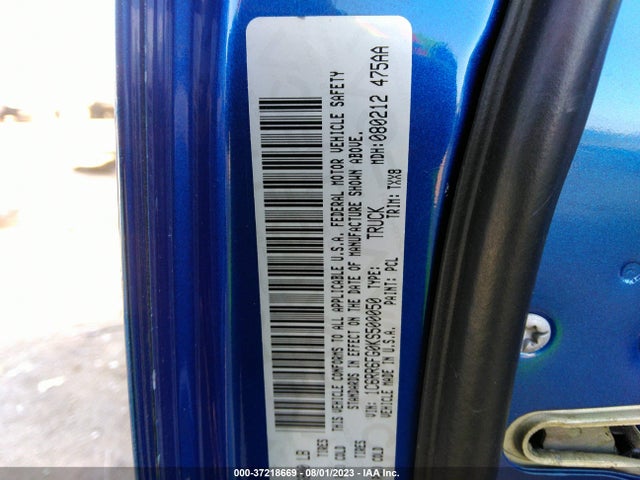 1C6RR6FG0KS500050 RAM 1500 Classic Express