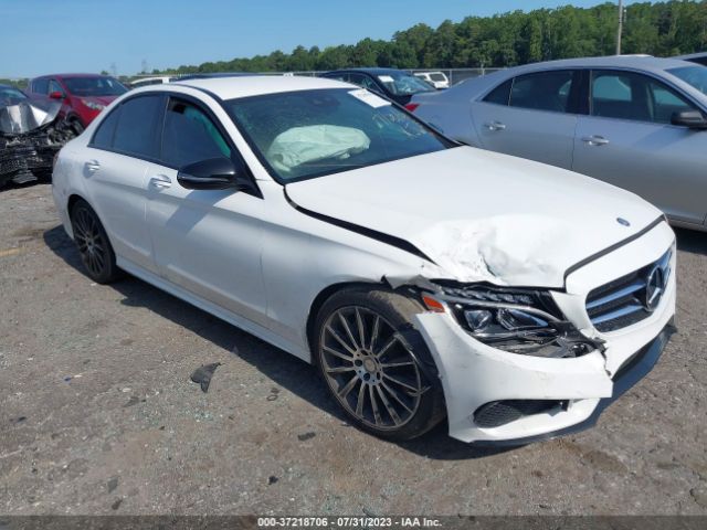 55SWF4JB7GU157180, 2016 Mercedes-benz C-class C 300 on IAAI