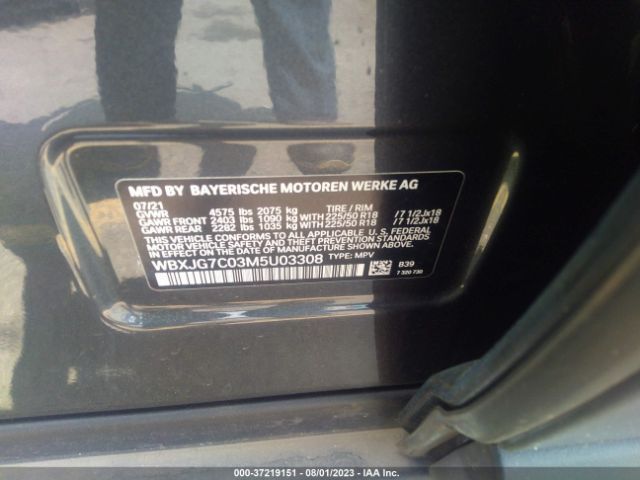 WBXJG7C03M5U03308 BMW X1 Sdrive28i