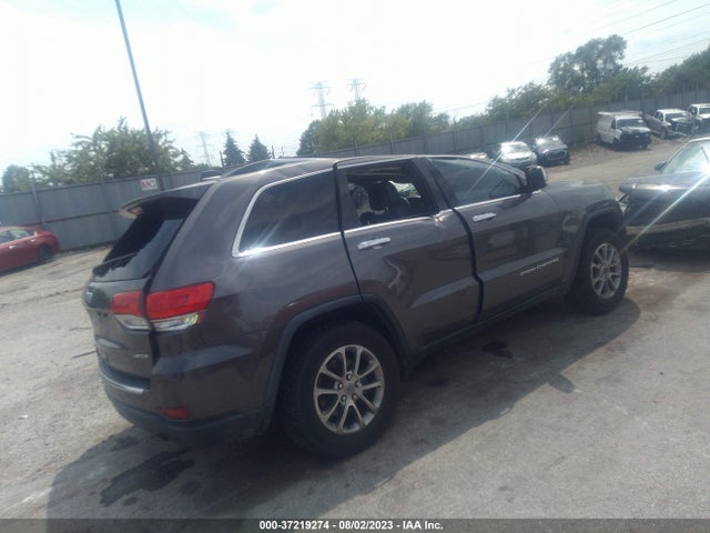 2014 JEEP GRAND CHEROKEE LIMITED VIN: 1C4RJFBG4EC567853