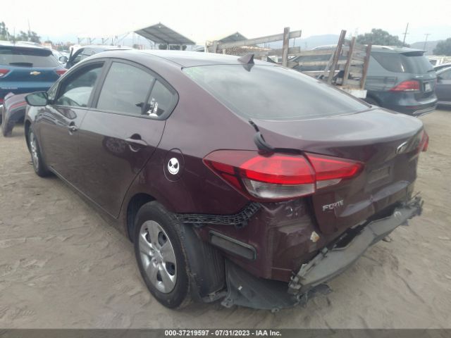 3KPFK4A73JE222709 KIA FORTE LX