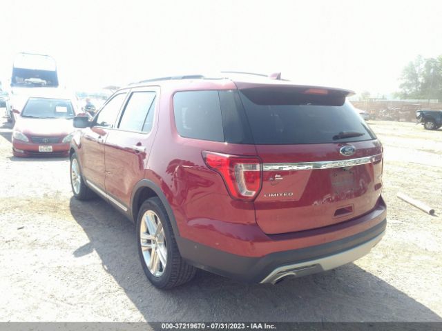 1FM5K7FHXHGD86592 Ford Explorer Limited
