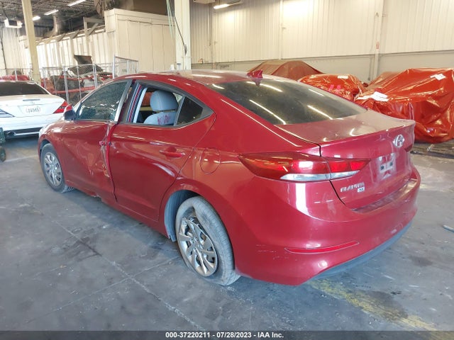 2017 HYUNDAI ELANTRA SE VIN: KMHD74LF4HU083324