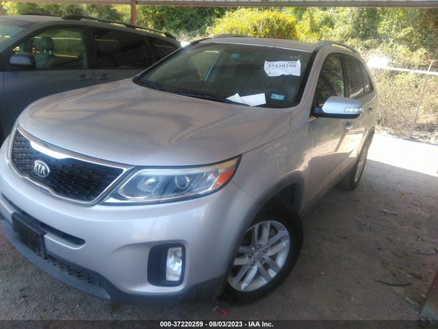 KIA SORENTO LX 2014 5XYKT3A66EG534187 Image 2