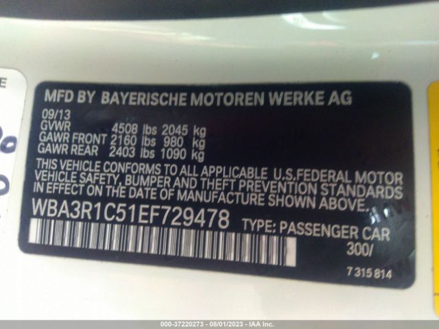 WBA3R1C51EF729478 BMW 4 Series 435i