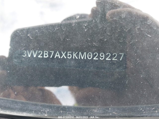 3VV2B7AX5KM029227 Volkswagen Tiguan Se/sel/sel R-line