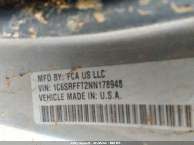 RAM 1500 Big Horn 2022 1C6SRFFT2NN178948 Image 9