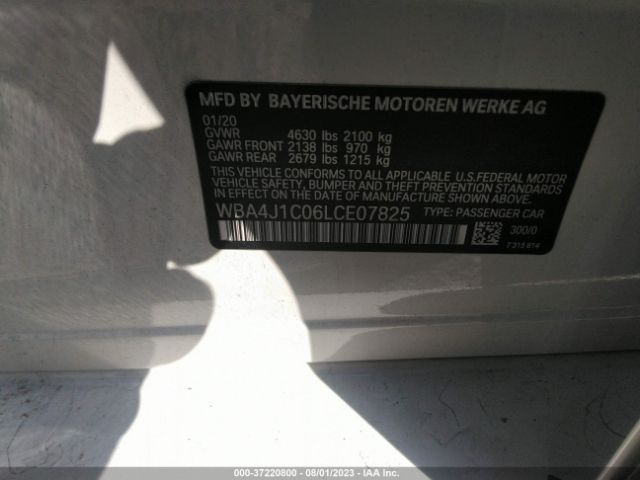 WBA4J1C06LCE07825 BMW 4 Series 430i