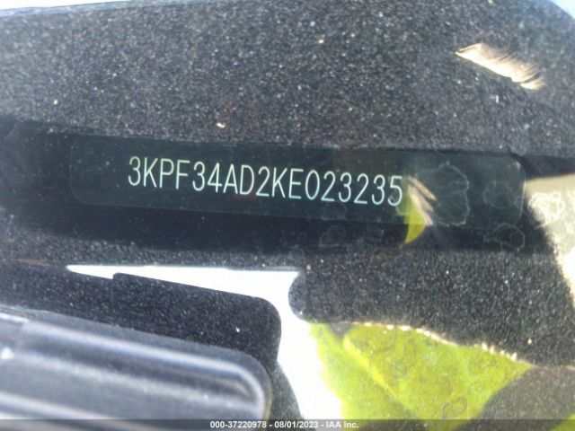 3KPF34AD2KE023235 KIA FORTE S