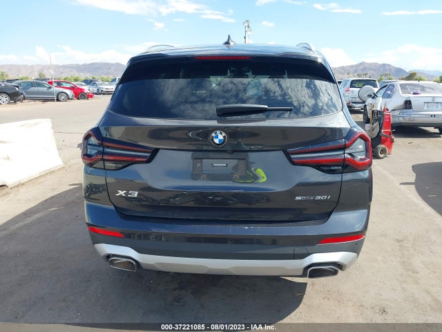 BMW X3 Sdrive30i 2022 аукцион фото