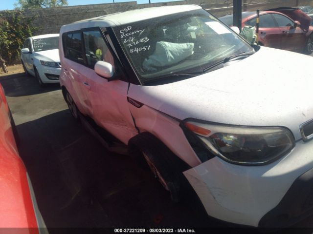 KNDJN2A27F7122579 KIA Soul Base