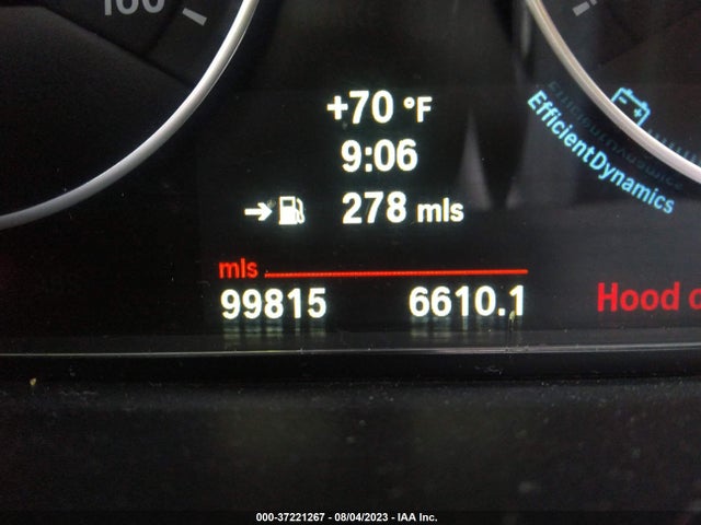 2013 BMW 3 SERIES 328I XDRIVE VIN: WBA3B5C53DF596636