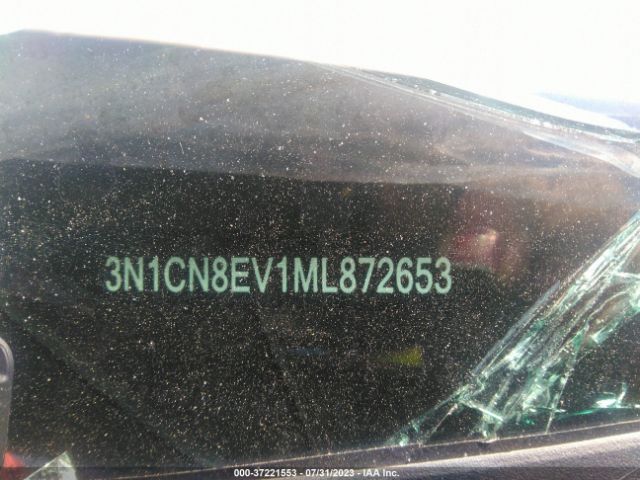 3N1CN8EV1ML872653 Nissan VERSA SV