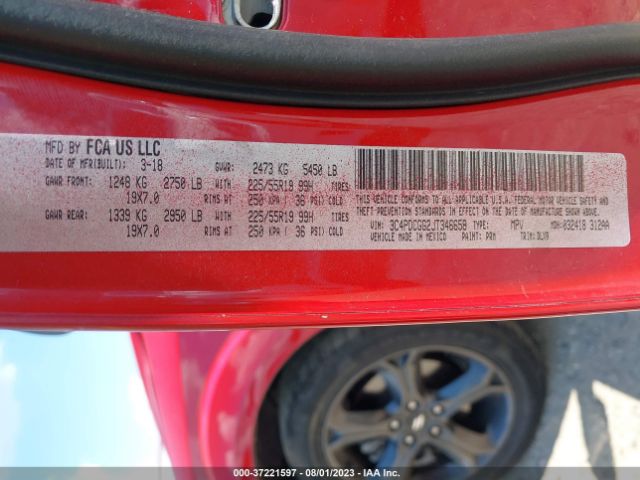 3C4PDCGG2JT346658 Dodge Journey Crossroad