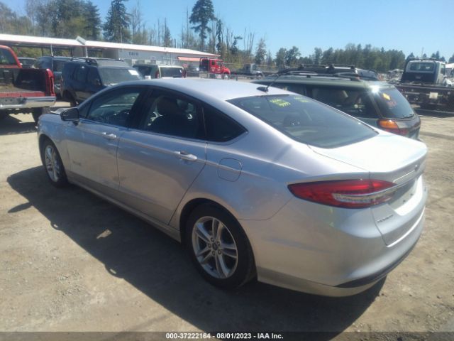 3FA6P0LU2JR248116 Ford Fusion Hybrid Se