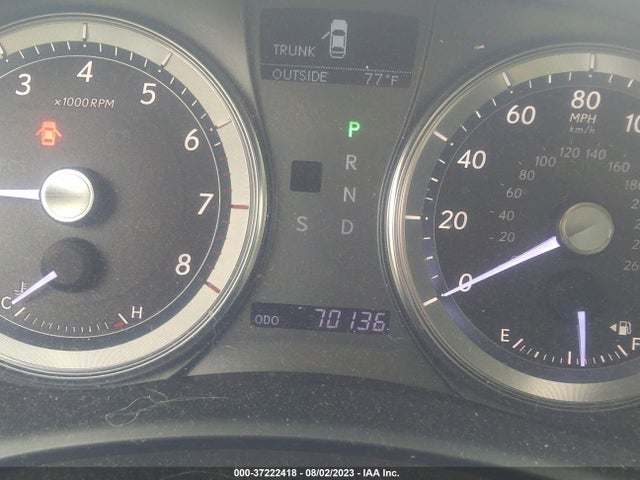 2012 LEXUS ES 350 VIN: JTHBK1EG5C2498900