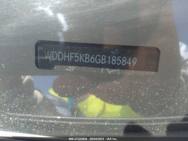 WDDHF5KB6GB185849 Mercedes-Benz E-class E 350