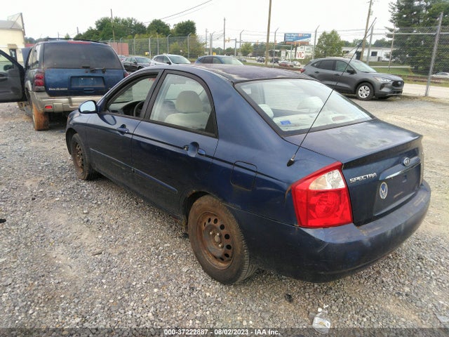 2004 KIA SPECTRA EX VIN: KNAFE121145047230