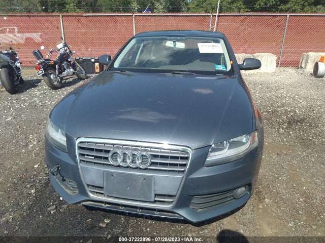 2010 AUDI A4 2.0T PREMIUM VIN: WAUBFAFL5AN012189