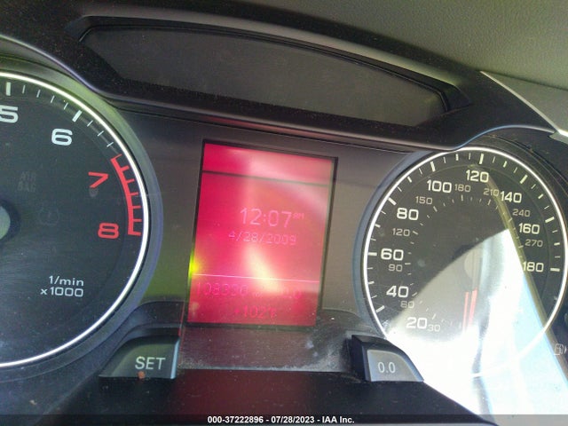 2010 AUDI A4 2.0T PREMIUM VIN: WAUBFAFL5AN012189