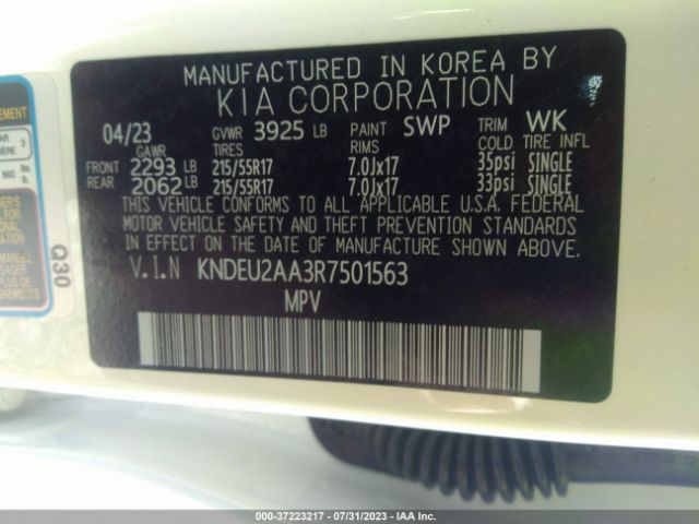 KNDEU2AA3R7501563 KIA SELTOS S